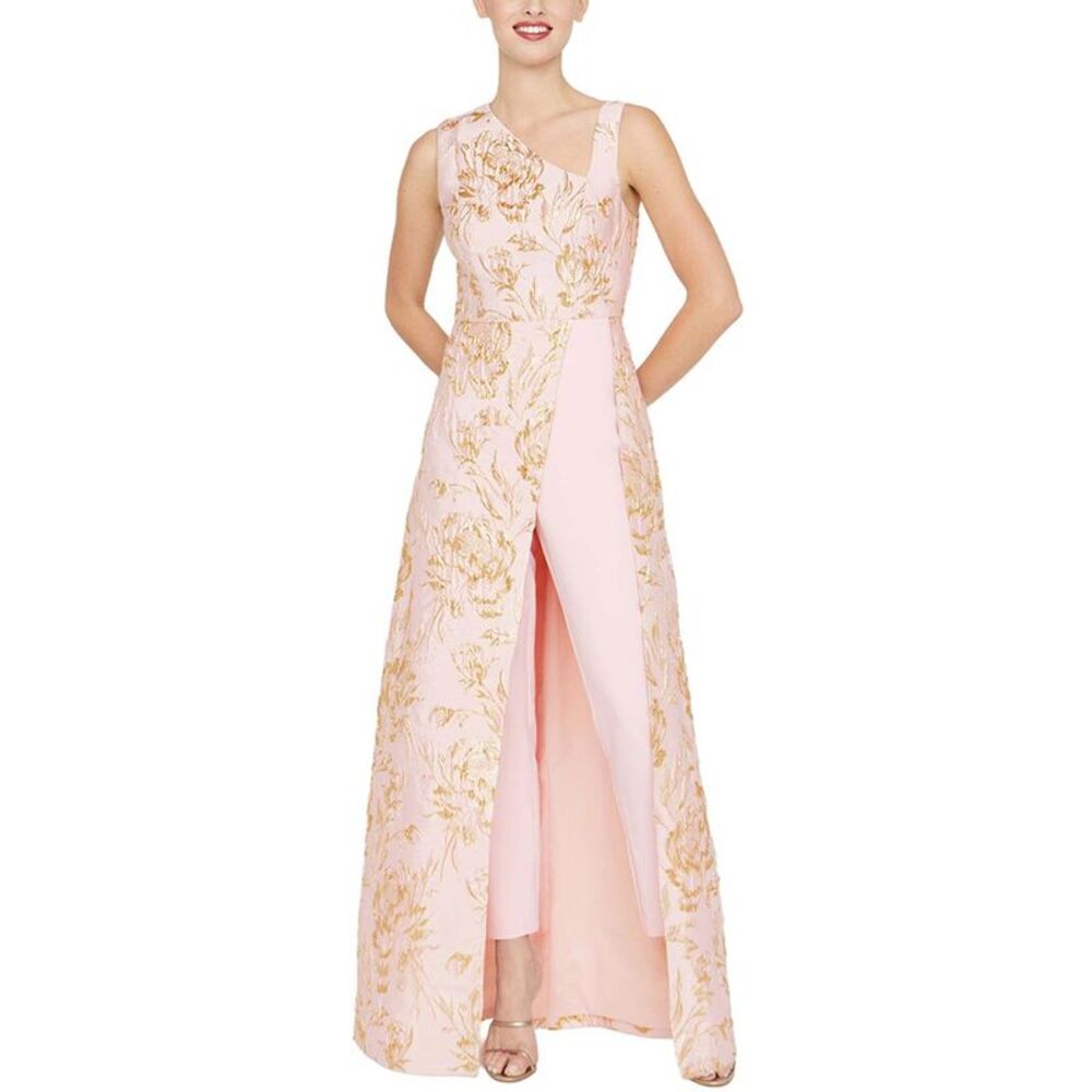 Kay Unger Womens  Bennet Walk Thru Jumpsuit